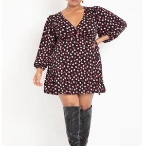NWT Eloquii  Flora Wrap Dress size 18